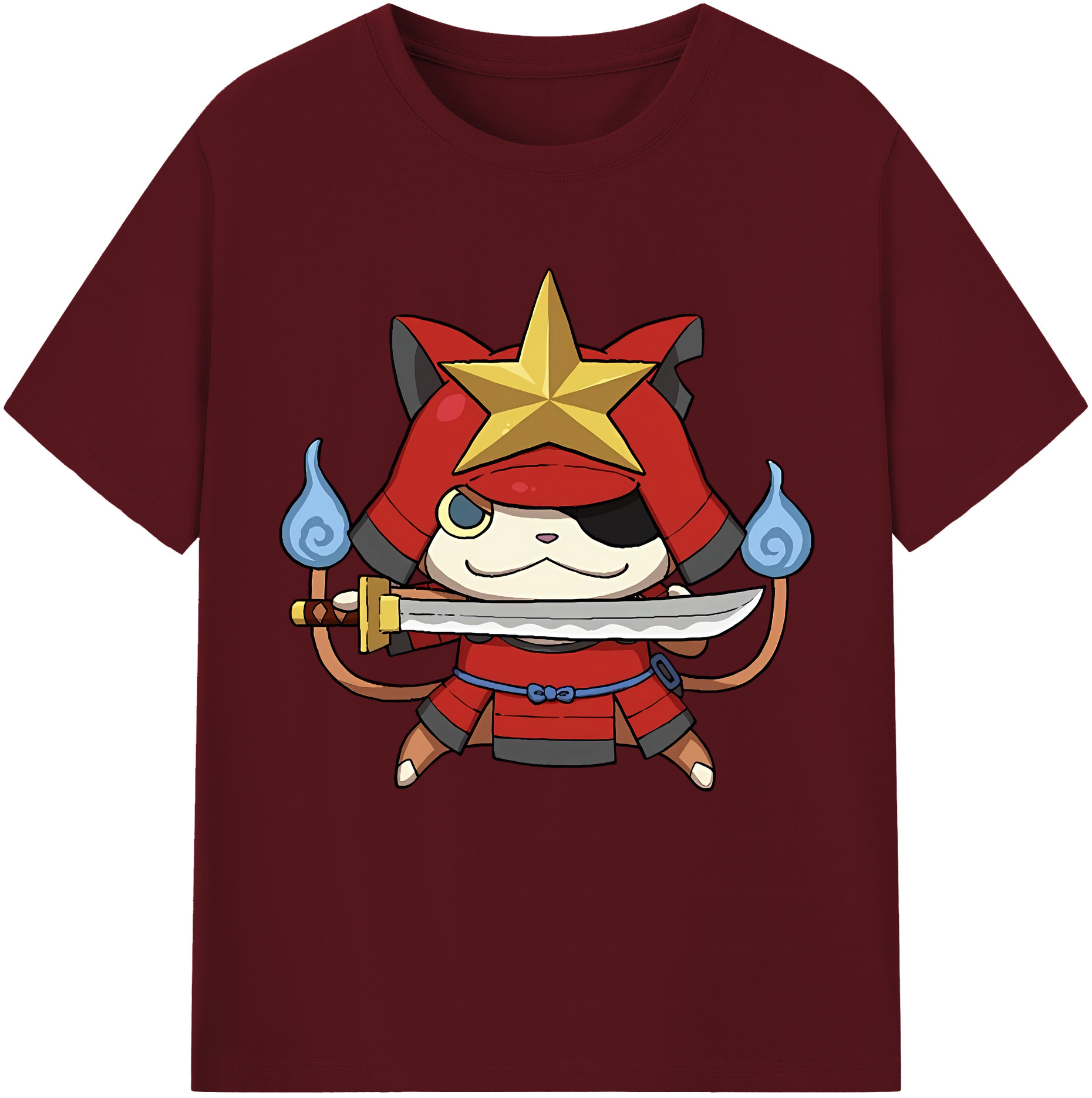 （画像用） 妖怪ウォッチ Yo-kai Watch 綿100％半袖Tシャツ（フロントプリント）